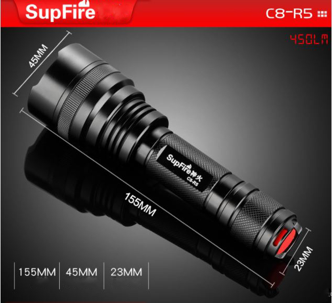 Đèn pin SupFire C8-R5