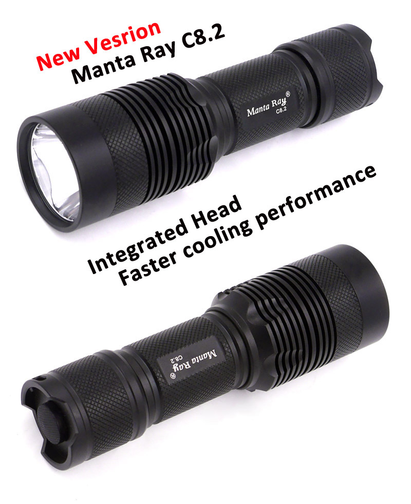 đèn pin MantaRay C8.2 Cree XHP 70