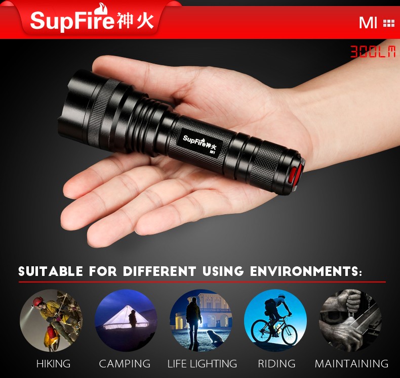 đèn pin SupFire M1