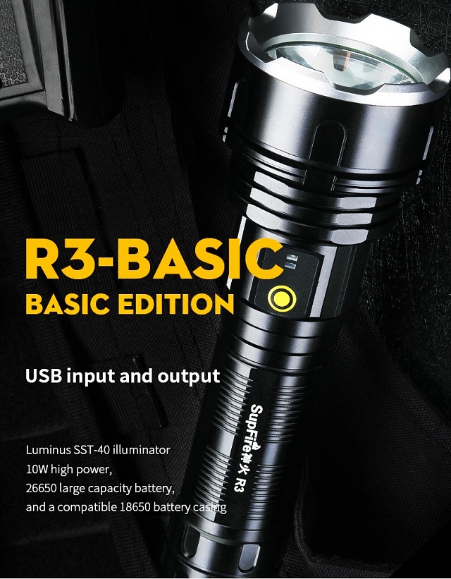 đèn pin SupFire R3 Basic