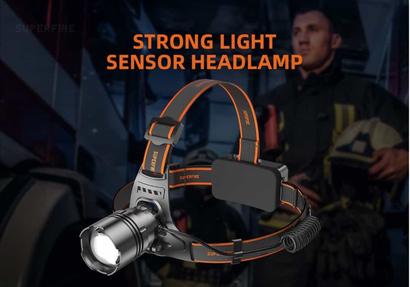 Đèn pin đội đầu SuperFire HL31