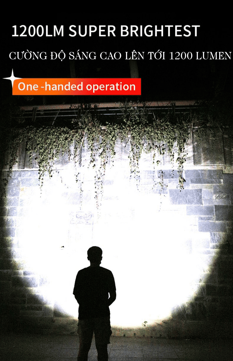 ánh sáng đèn pin