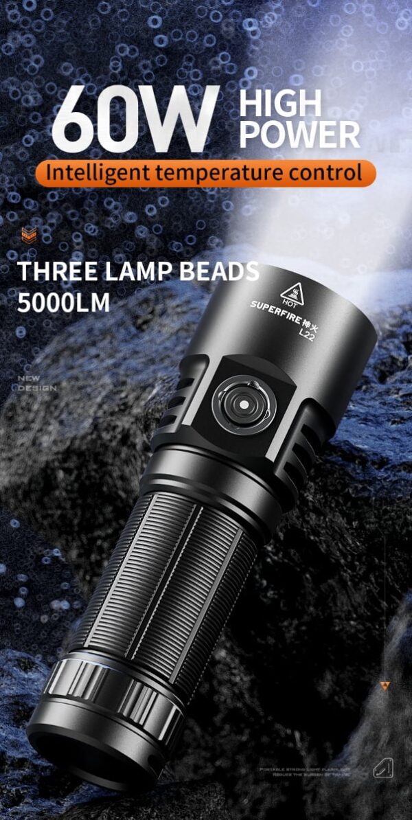 Pin Super Fire ĐÈN PIN SUPERFIRE L22 - ĐÈN PIN SUPERFIRE CHÍNH HÃNG