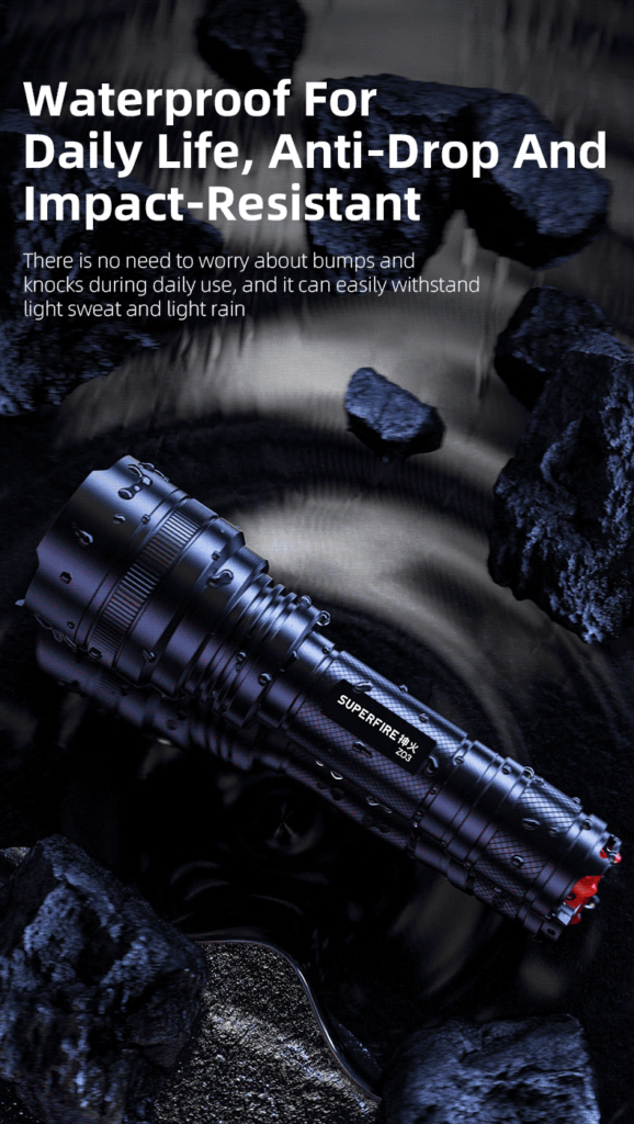 Đèn pin chiếu tia UV SuperFire Z02